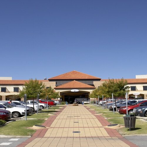 Exterior of Armadale Hospital