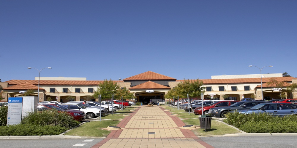 Exterior of Armadale Hospital